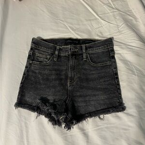 Kendall & Kylie Washed Black Denim Shorts